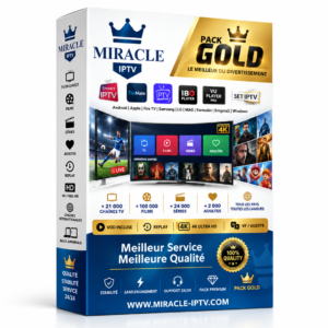 Pack Gold IPTV 12 mois